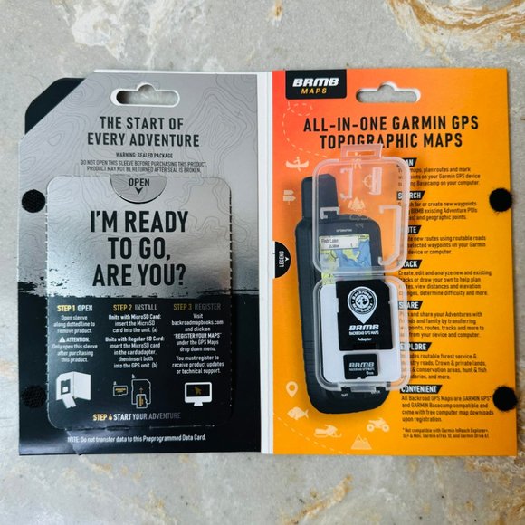 Garmin Backroad GPS Maps BRMB Plug & Play 2022 Ontario ON - Picture 2 of 2